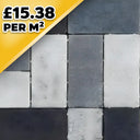 Barleystone Larchfield Trade Ash Blend 60mm Block Paver
