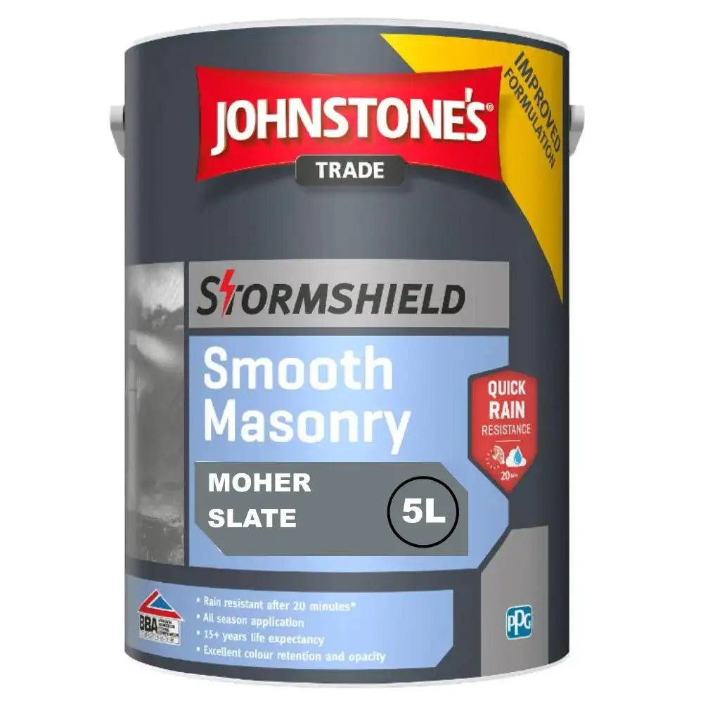 Johnstones Smooth Masonry Moher Slate 5L