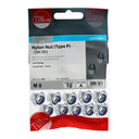 Nylon Nut Type P Din 982 BZP M8