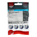 Nylon Nut Type P Din 982 BZP M10