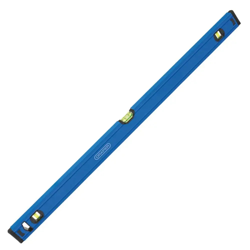 Draper Blue Aluminium Box Level 900mm With Side View