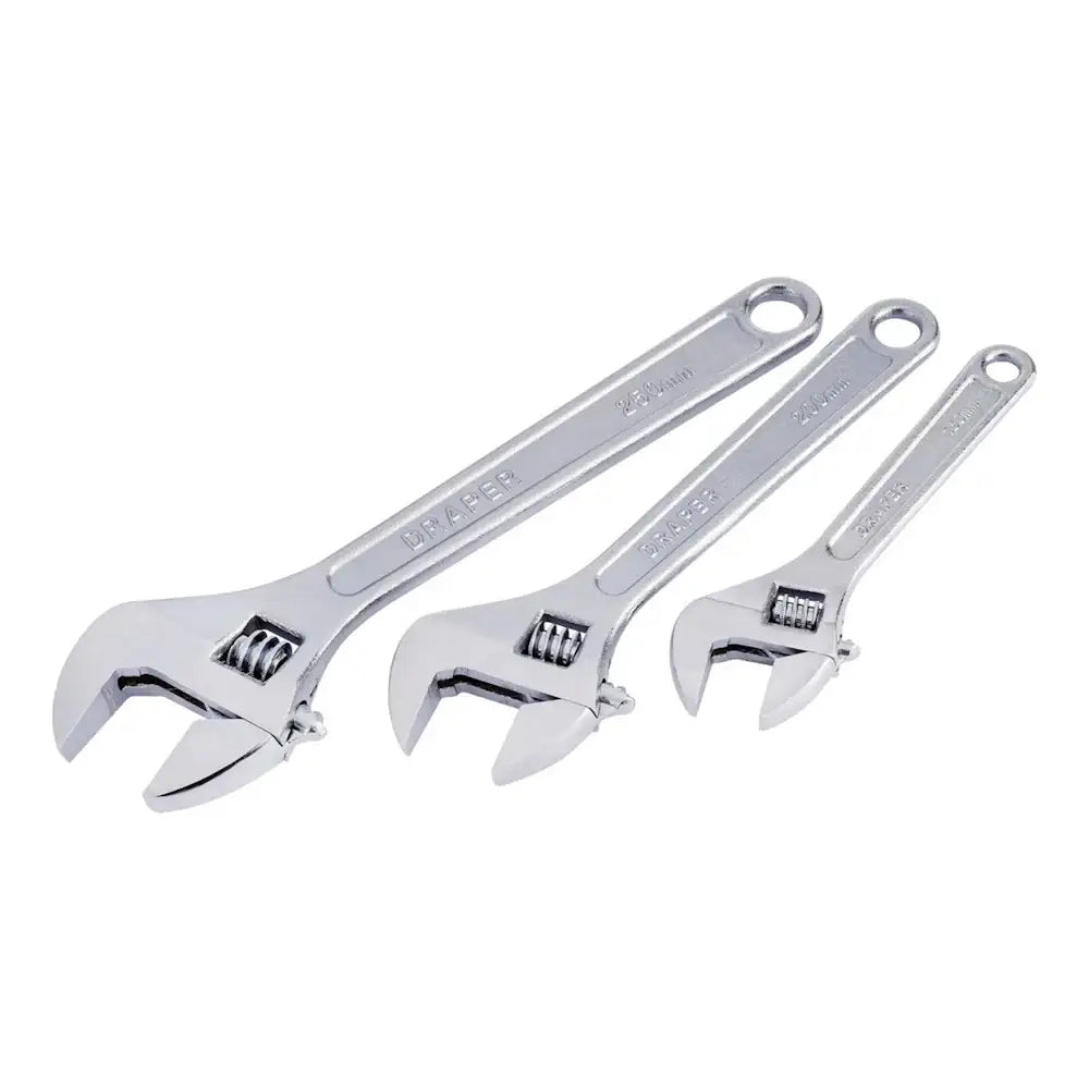 Redline Adjustable Wrench 3 Piece Set