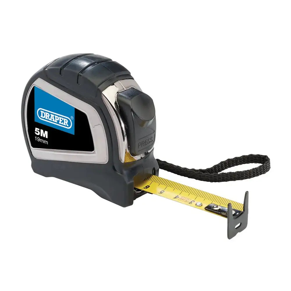 Redline Soft Grip Auto Tape Measure 5m/16ft