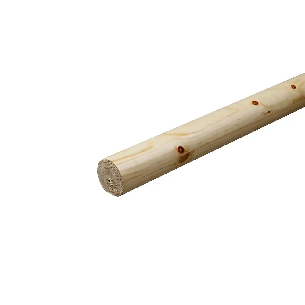 Pine Handrail Mopstick 54mm 3600mm