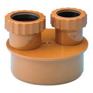 Underground Drainage Ugw32-40 Waste Adapter for Twin 32mm-  40mm Connection