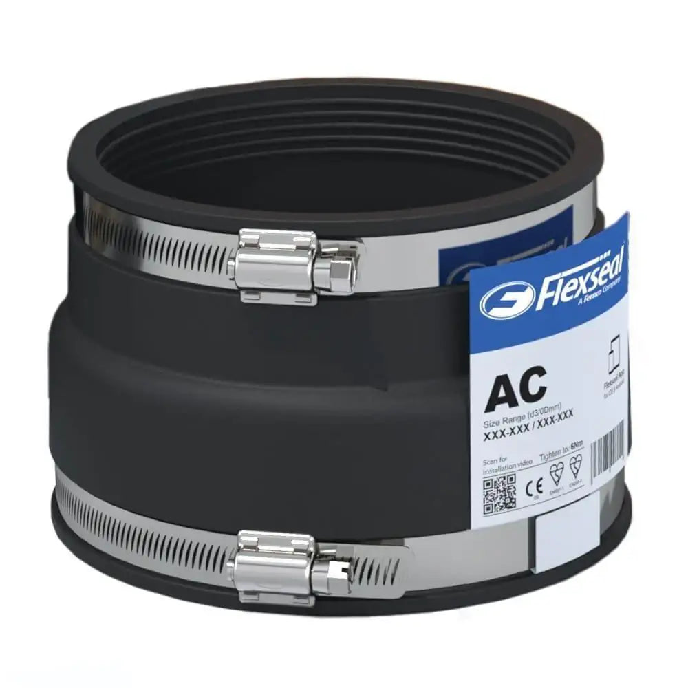 Fernco Ac1923 Adaptor Coupling Epdm 304 170-192/110-122mm