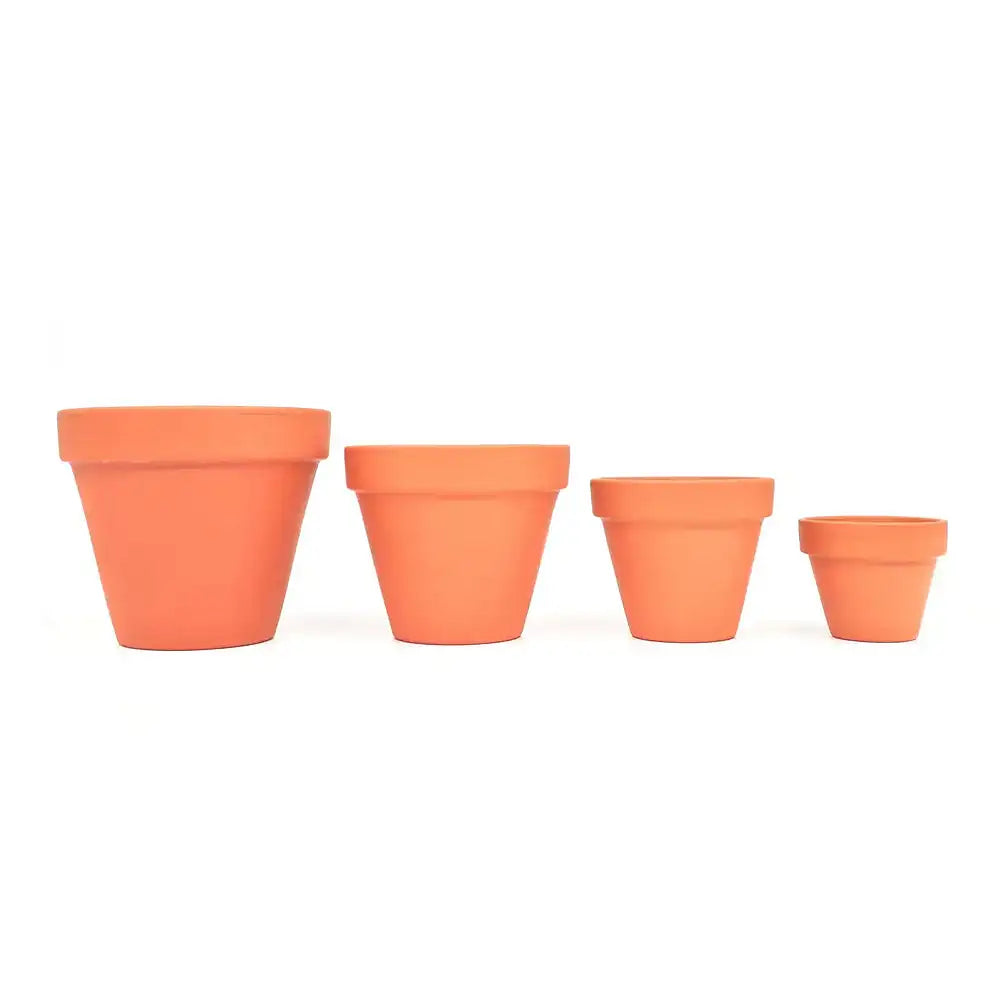 Plant Pots Various Sizes Pack 4