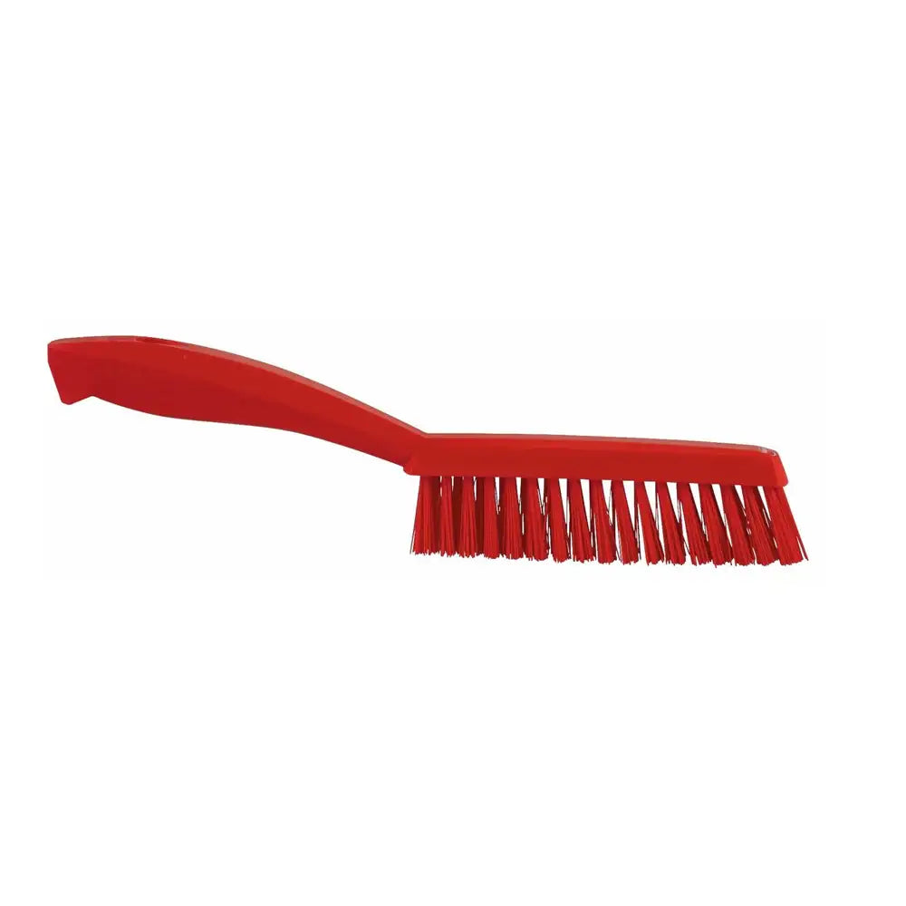 Red Plastic Hand Brush