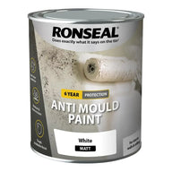 Anti Mould Paint 6 Year 750ml White