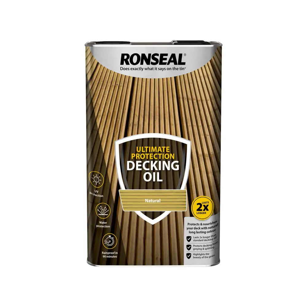 Ronseal Decking Oil Natural 5L