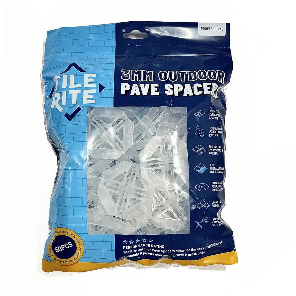 Tilerite Pave Spacer 3mm Pack 50