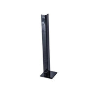 300mm Fascia 90 Degree Internal Angle Black