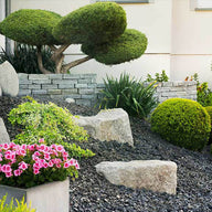 Black Grey Chippings 20mm 25kg