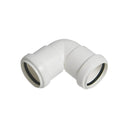 Waste 40mm Bend 90Deg White
