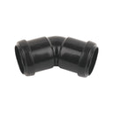 32Mm Waste Bend 45° Black (Bsp1.25Bl)