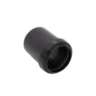 40mm Waste Socket Plug Black