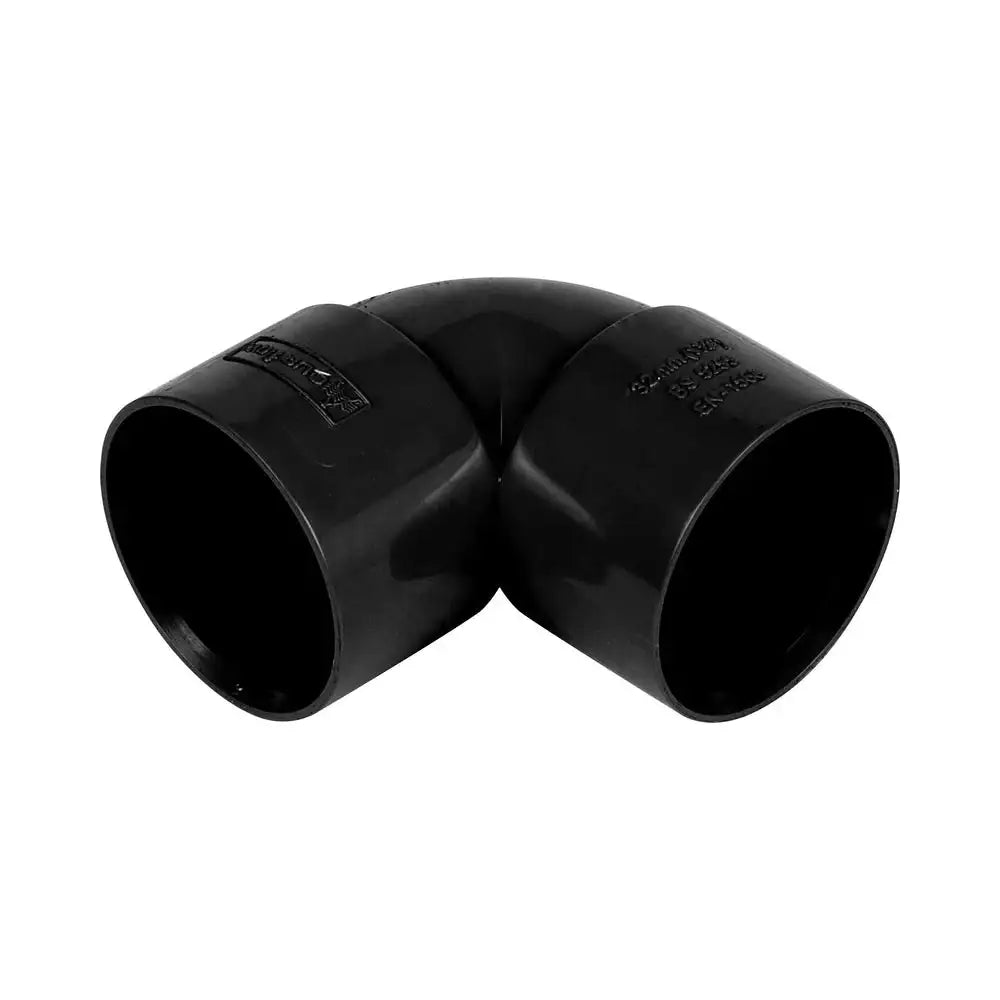 Solvent Waste 40Mm Knuc 90D Bend Black (Kpmu11Bl