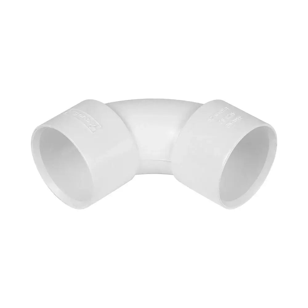 Solvent Waste 40Mm 92.5D Swept Bend White (Kpmu14W)