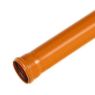 Underground Drainage  Single Socket Pipe 6m x 1m x 110mm BS (UGPSS6M)