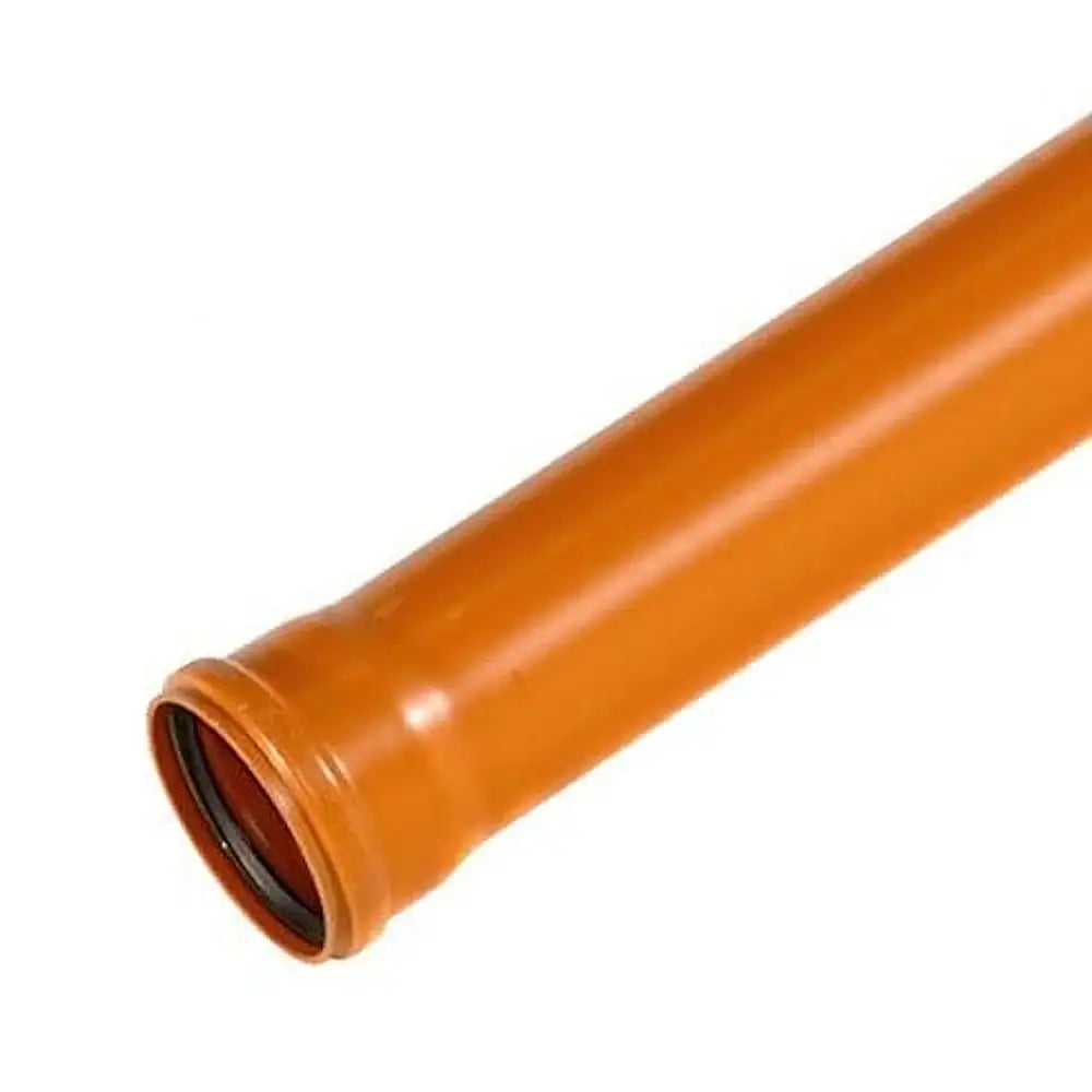 Underground Drainage  Single Socket Pipe 6m x 1m x 110mm BS (UGPSS6M)