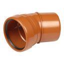 Underground Drainage 110mm Single Socket  Bend 30°  (EDUBSS30)