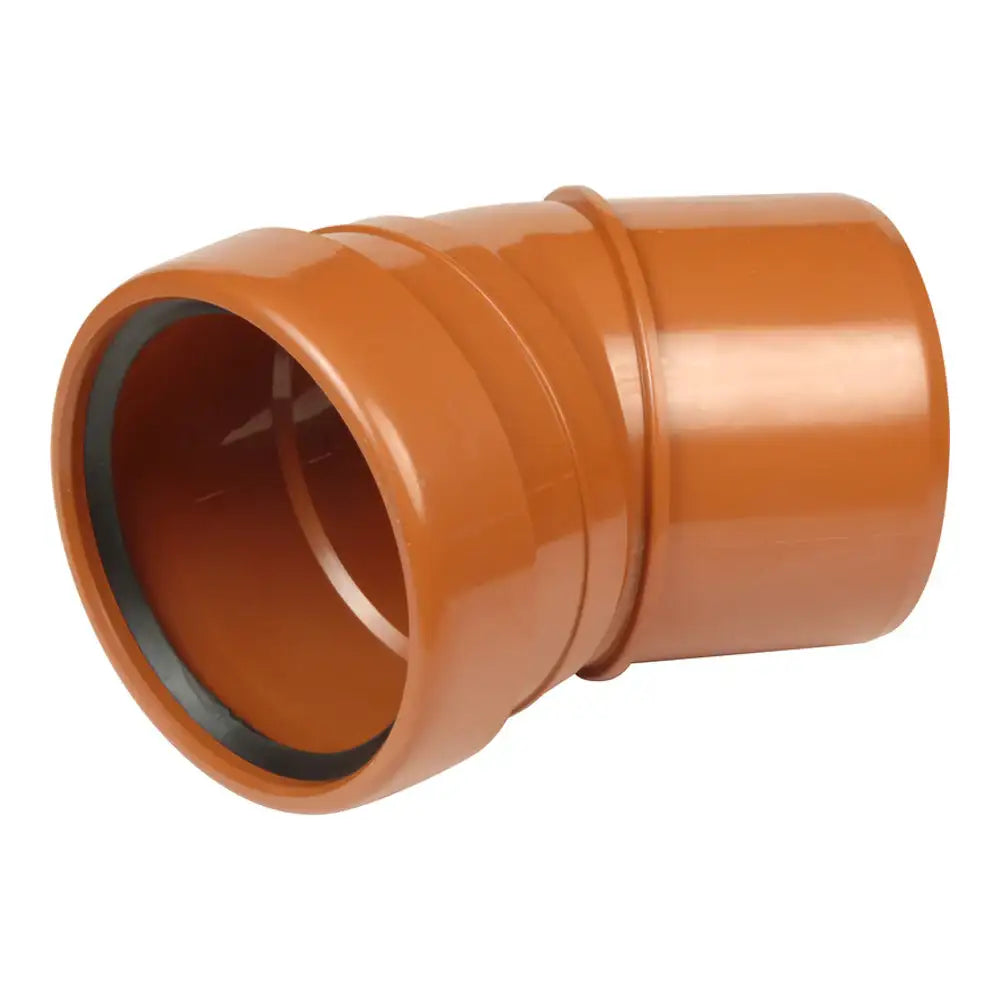 Underground Drainage 110mm Single Socket  Bend 30°  (EDUBSS30)