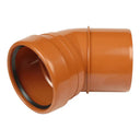 Underground Drainage 110mm Single Socket  Bend 45°   (EDUBSS45)