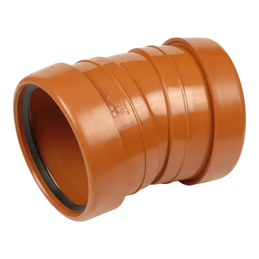 Underground Drainage 110mm Double Socket Bend 15°   (EDUBDS15)
