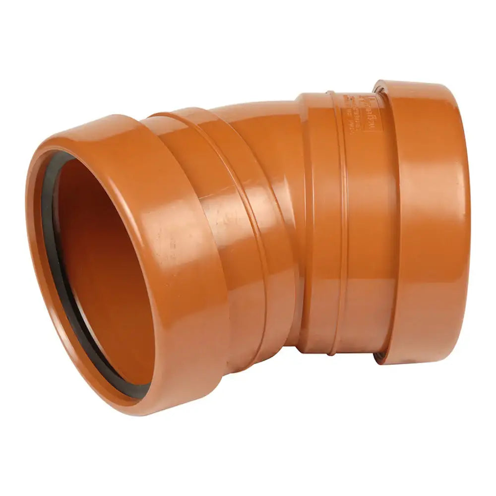 Underground Drainage Double Socket Bend 30° Drainage bend 110mm