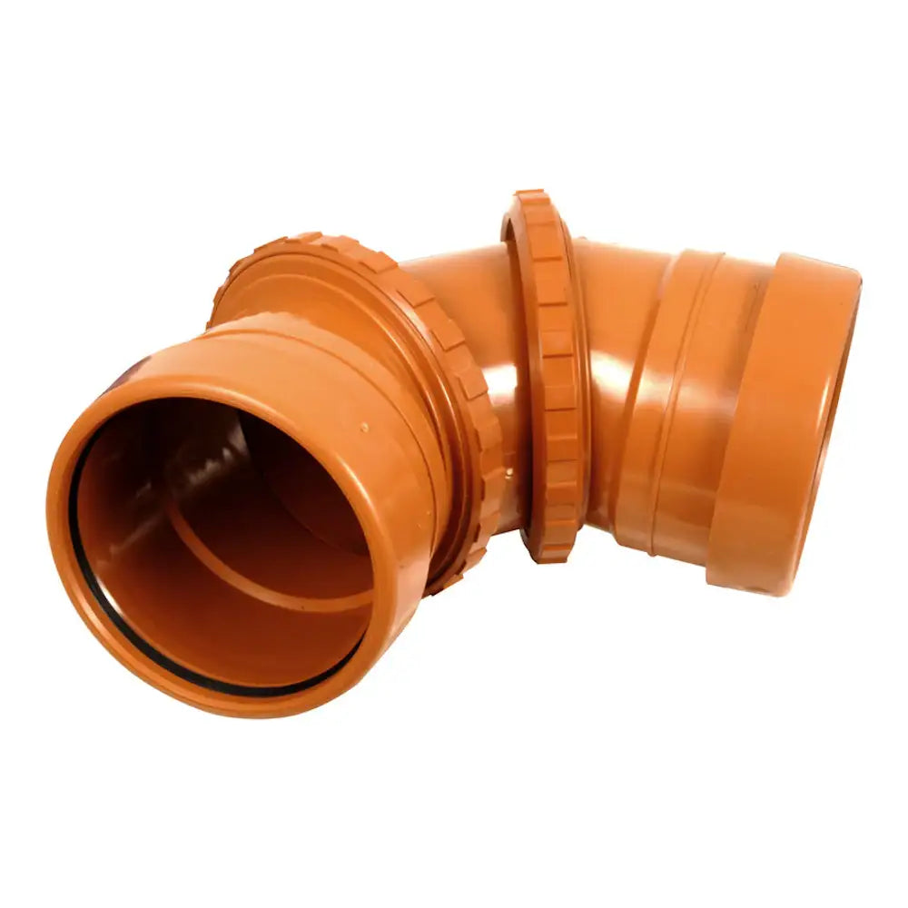Underground Drainage 110mm Adjustable Bend 0-90° (AB02)