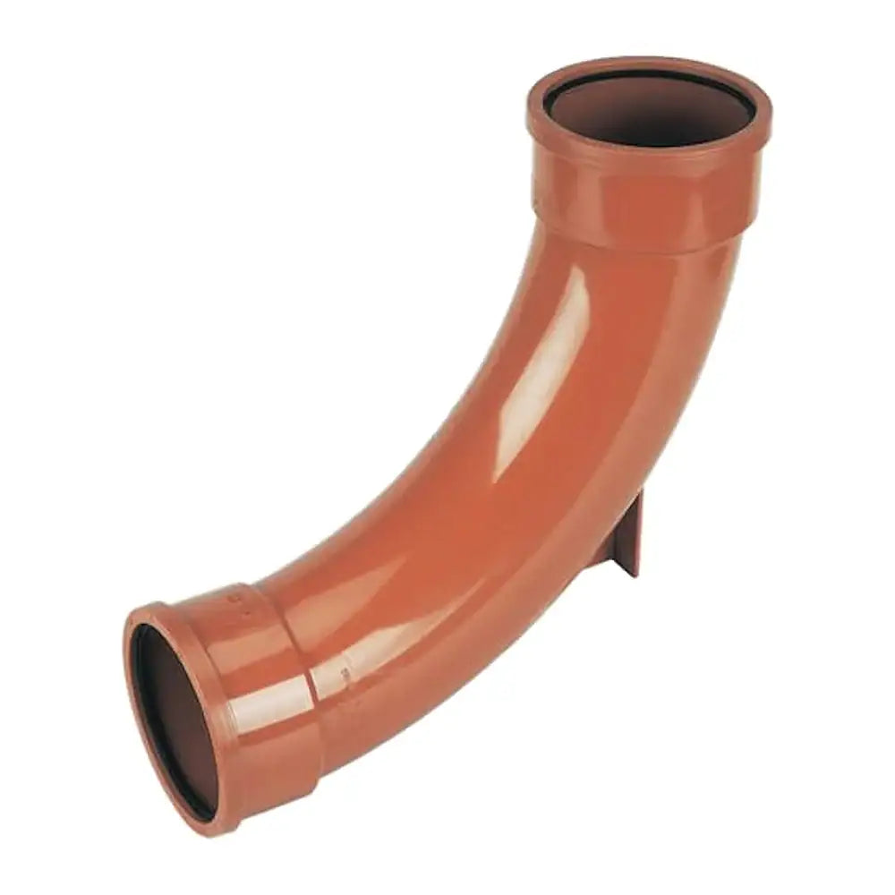 Underground Drainage 110mm 87.5° Double Socket Rest Bend (UGB87.5RB)