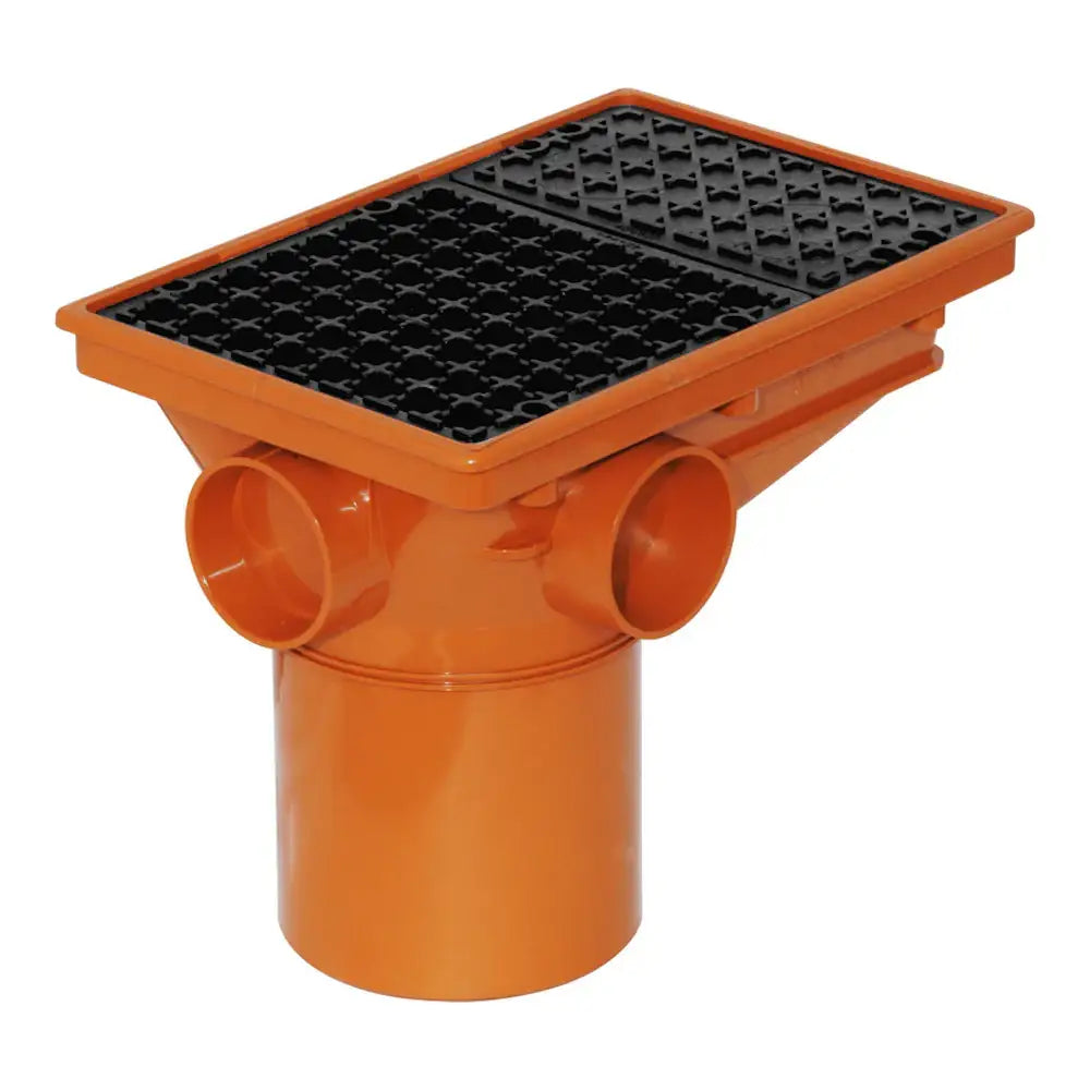 Underground Drainage 110Mm Integral (Rectangle) Hopper With Grid (Ugh1)
