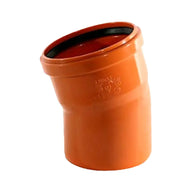 Underground Drainage 160mm 15° Single Socket Bend