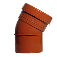 Underground Drainage 160mm 30° Single Socket Bend