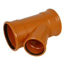Underground Drainage 160-110mm Reducer 45° Branch Triple Socket