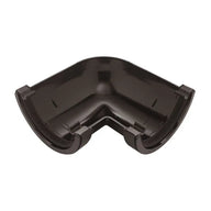 Half Round Gutter 90° Angle Black (AA1BL)