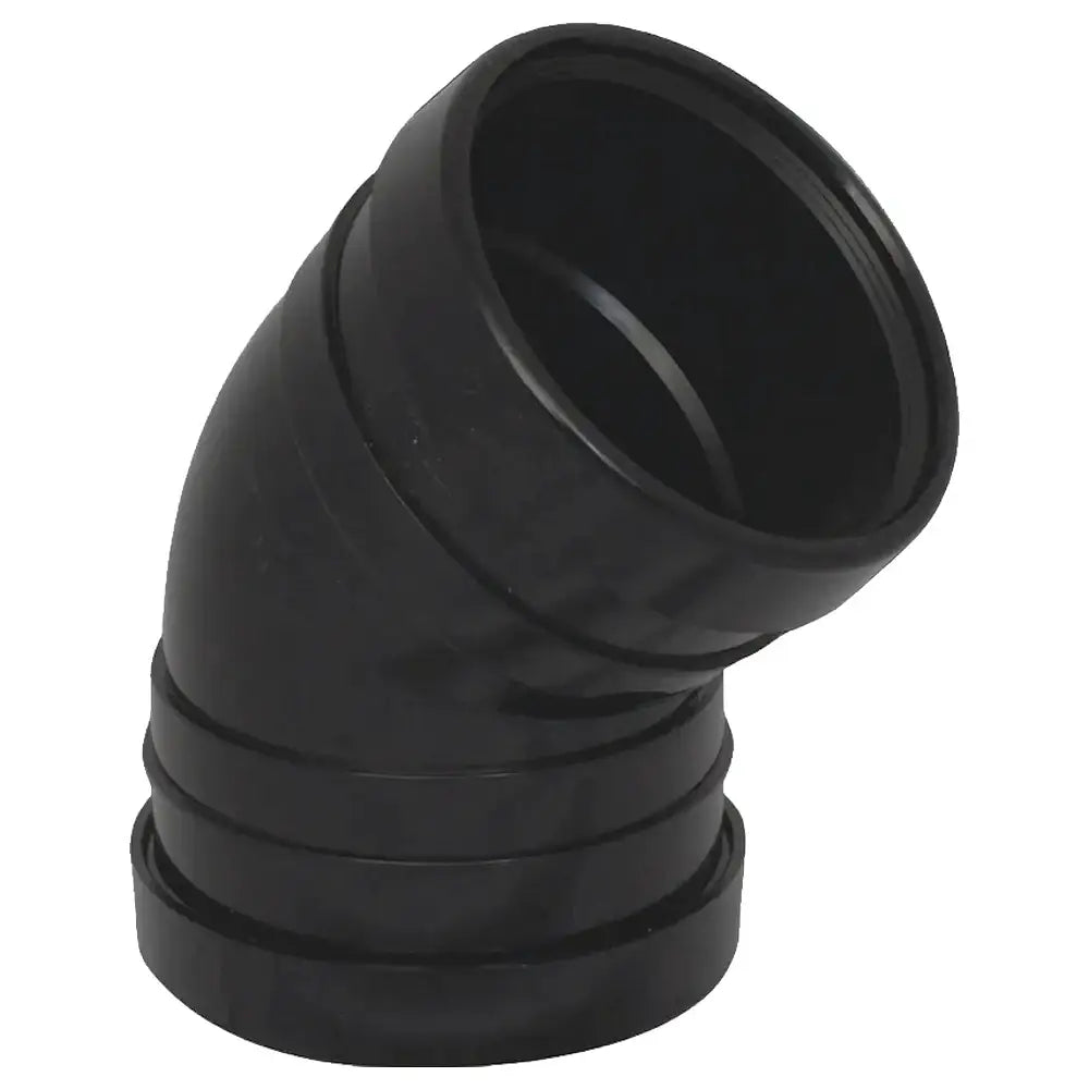 Half Round Gutter 120° Angle Black (AA3BL)