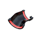 Half Round Gutter 150° Angle Black (AA4BL)
