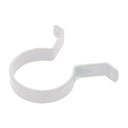 Downpipe Rnd Downpipe Clip White (AC1W)