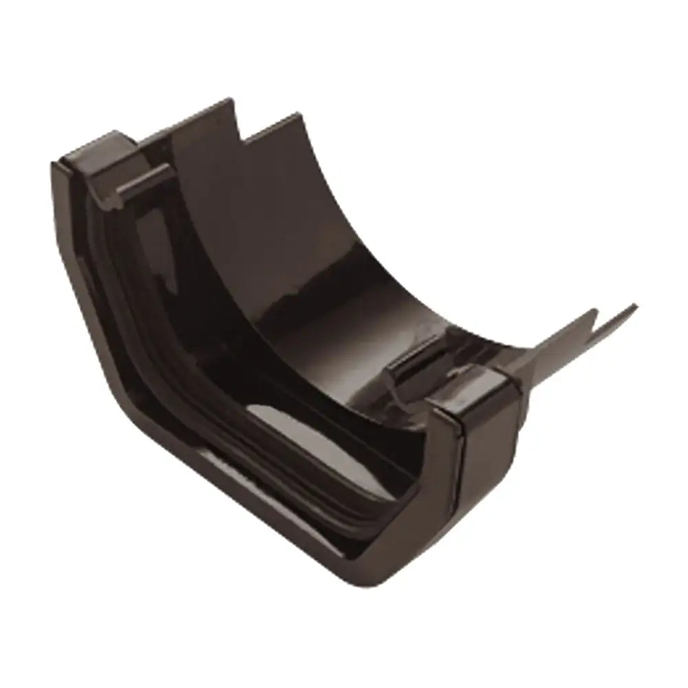 Square Round Gutter Union Black (ADS1BL)