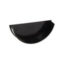 Gutter Half Round Internal Stopend Black (AE2BL)