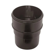 Round Downpipe Socket Black (AS1BL)