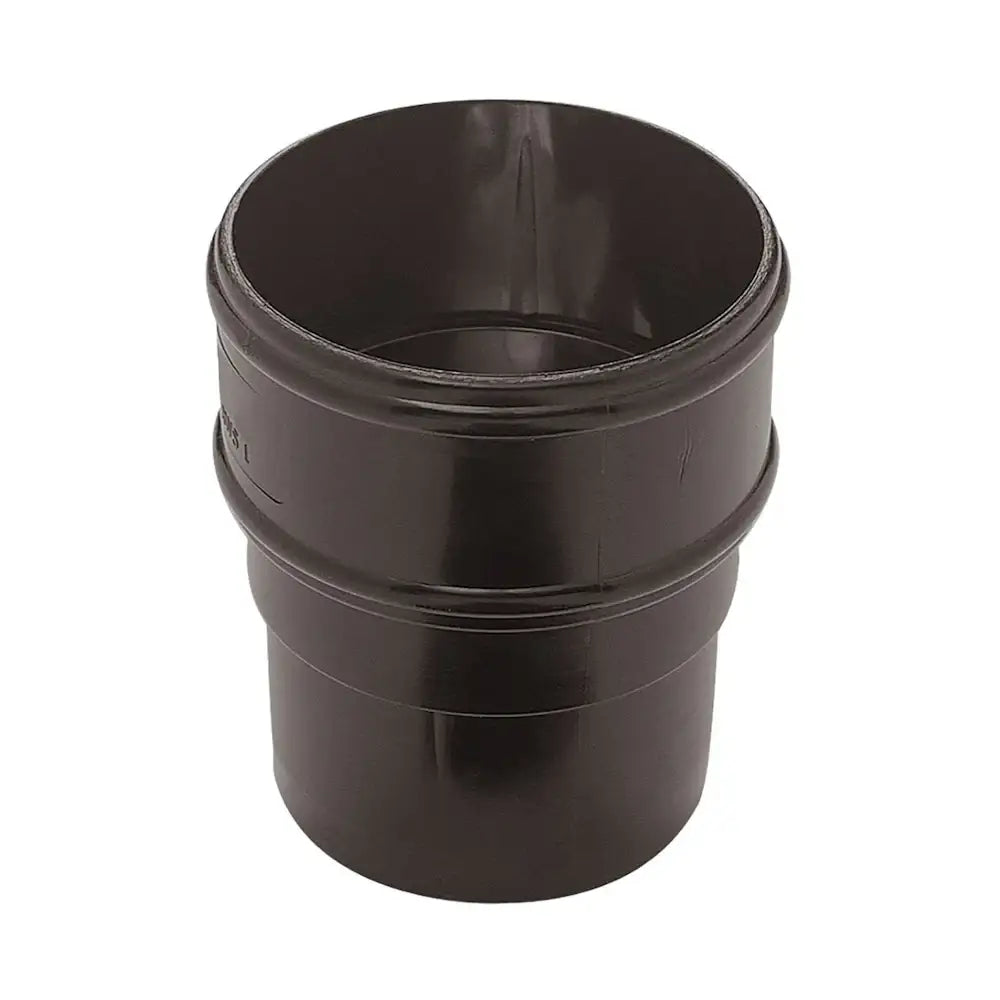 Round Downpipe Socket Black (AS1BL)