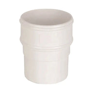 Round Downpipe Socket White (AS1W)