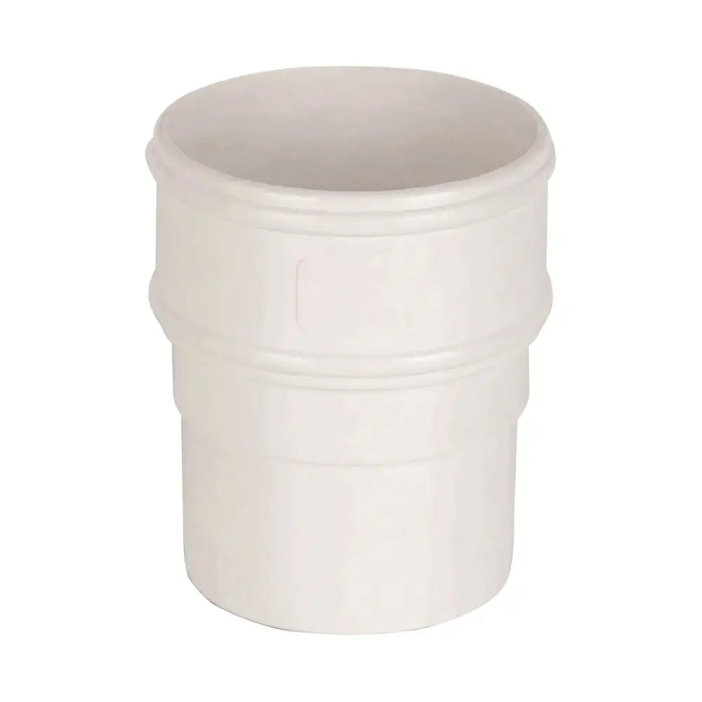 Round Downpipe Socket White (AS1W)
