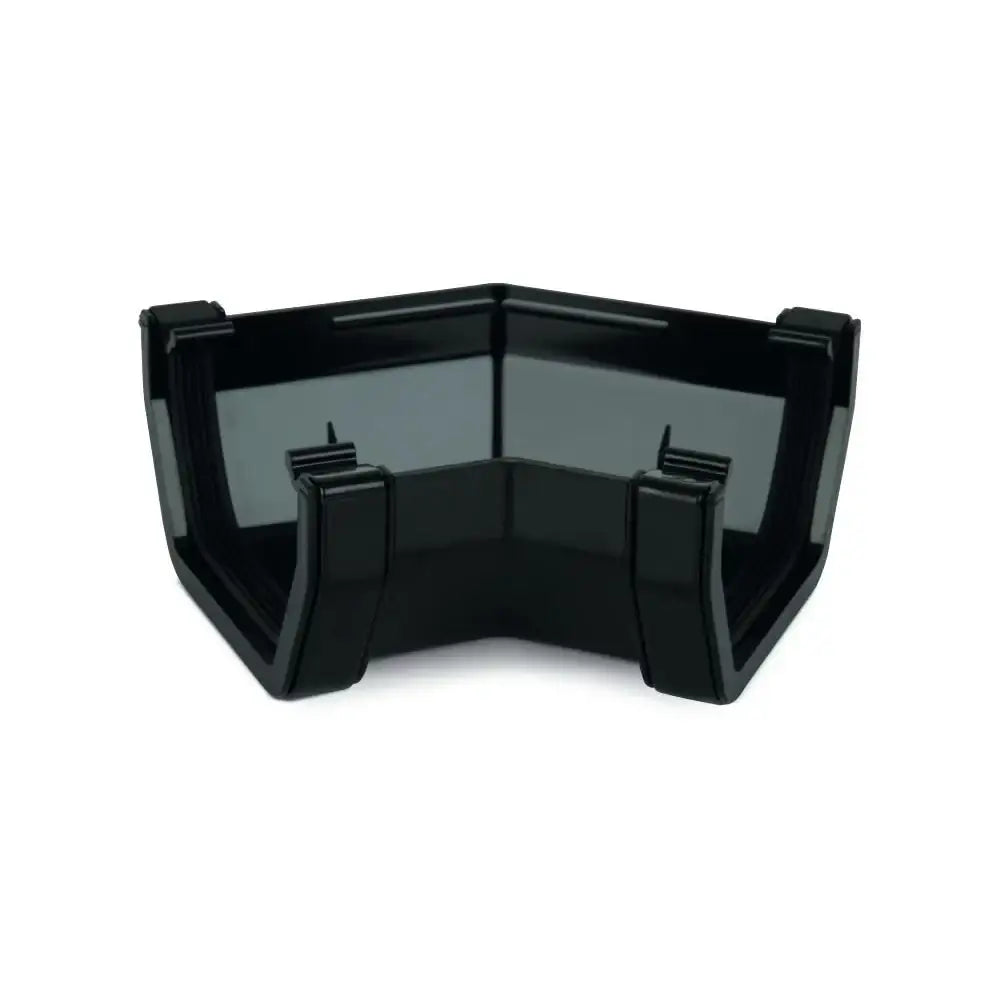 Square Downpipe 135° Angle Black (AAS2BL)