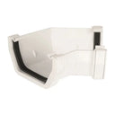 Square Downpipe 135° Angle White (AAS2W)