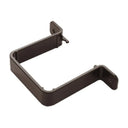 Square Flush Downpipe Clip Black (ACS2BL)