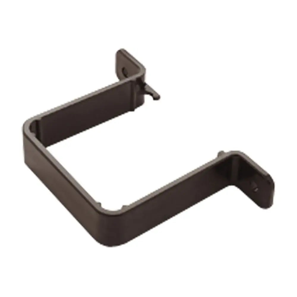 Square Flush Downpipe Clip Black (ACS2BL)