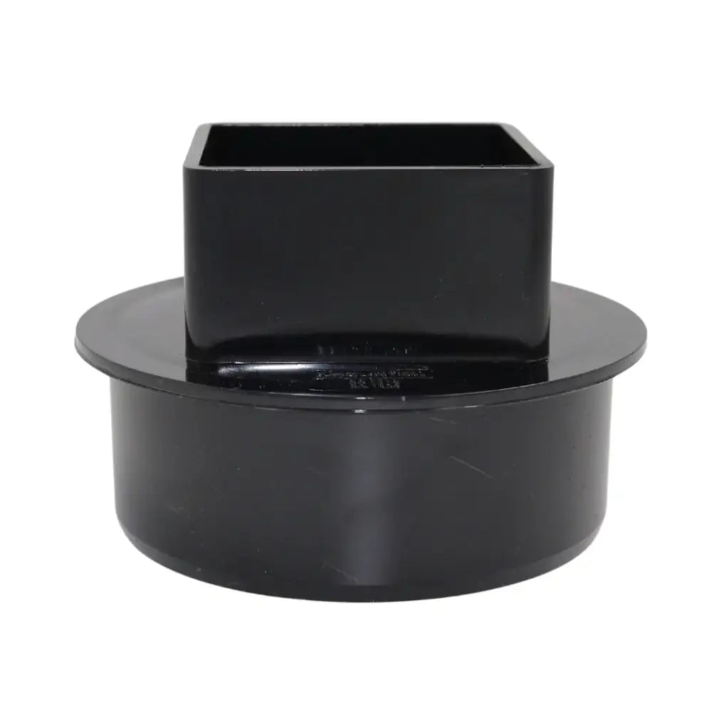 110-65mm Square Downpipe Adaptor Black (ADS7BL)